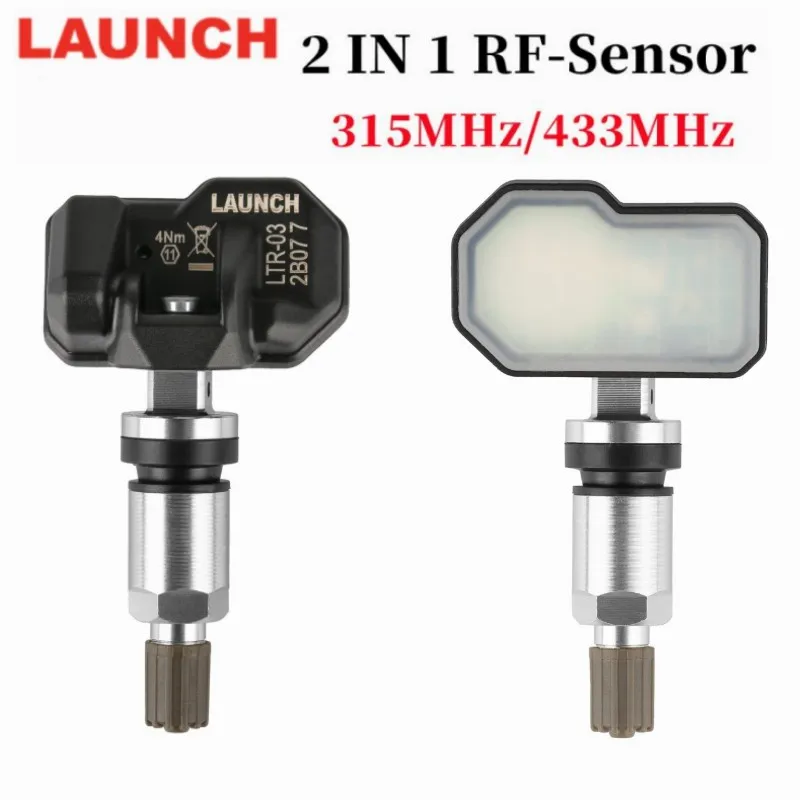 

LAUNCH X431 Sensor 2 in 1 RF-Sensor 315MHz/433MHz TPMS Tire Repair Tools Scanner TSGUN Tire Pressure Sensors Tester Programming