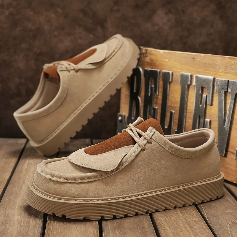 

Новые высококачественные осенне-весенние мужские туфли ручной работы из коровьей замши, модельные свадебные лоферы, винтажная мужская дизайнерская обувь в британском стиле