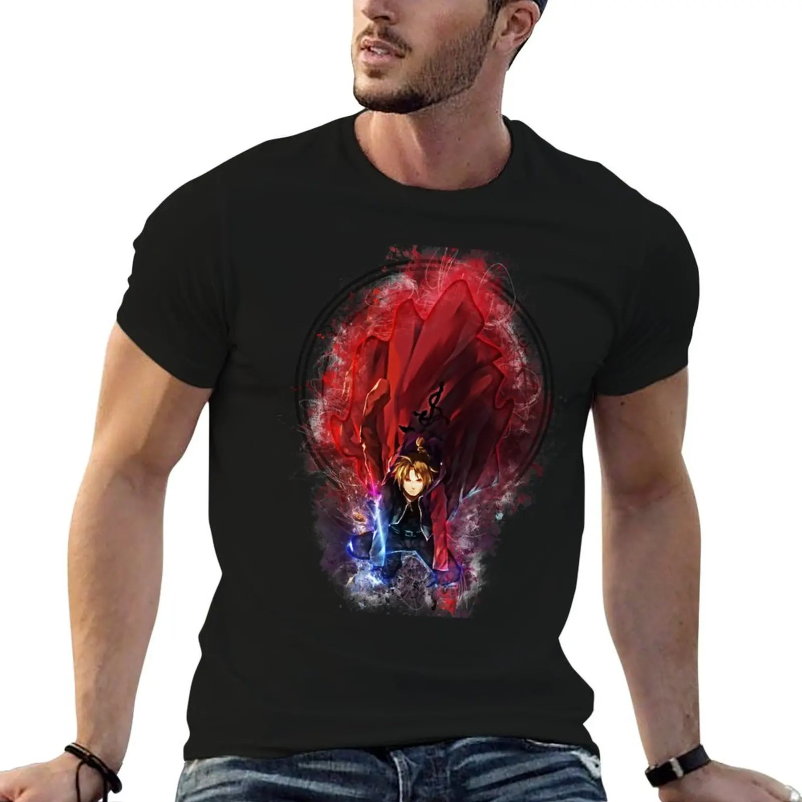 Full Metal Alchemist T-Shirt Festival Casual Short Sleeve