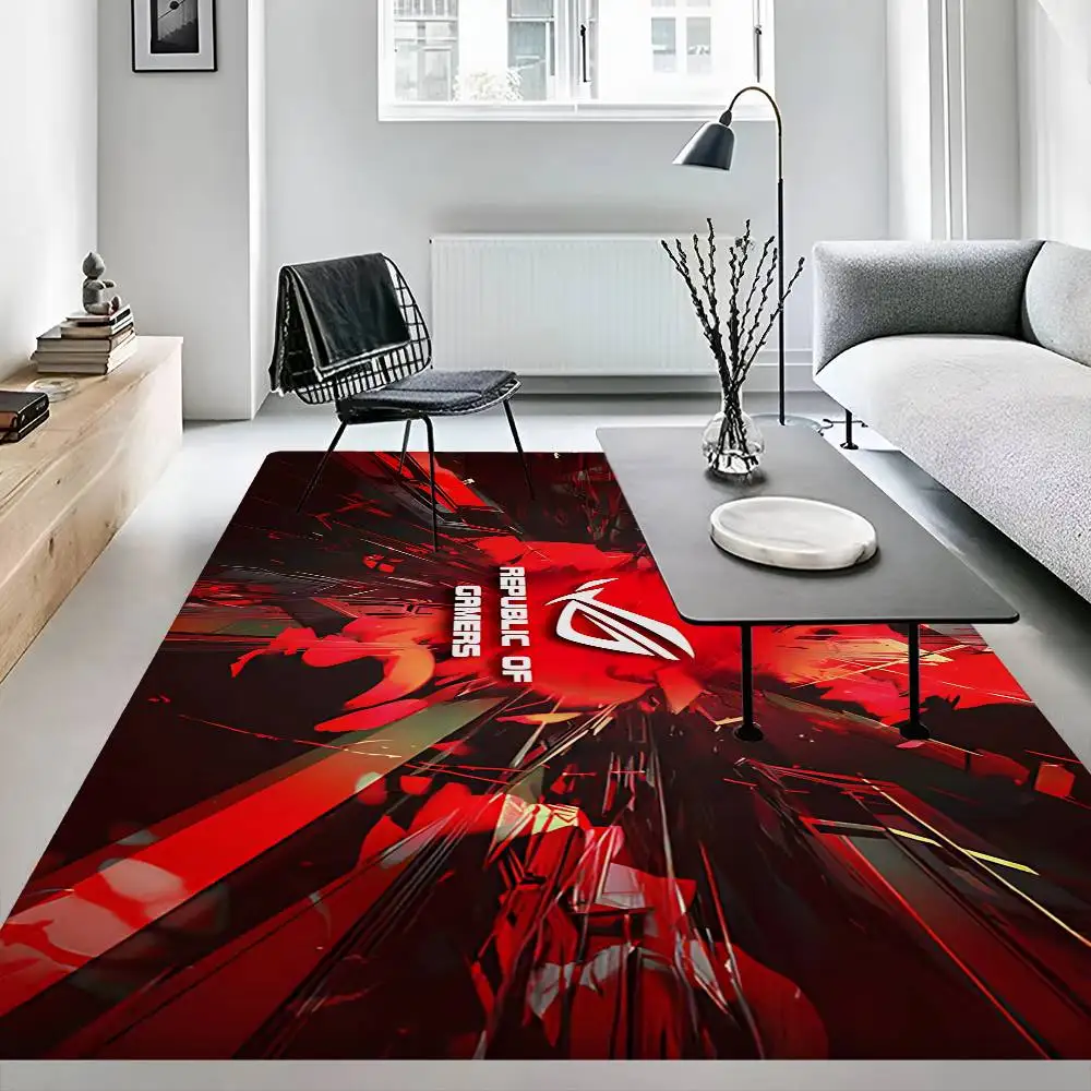 A-ASUS R-ROG Bathroom Mat Kids Room Bedroom Decoration Balcony Anti-Slip Doormat Living Room Welcome Rug