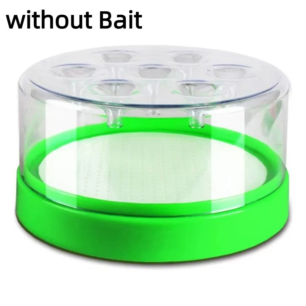 Practical 7 Holes Automatic Fly Trap Non-Toxic Safe Mosquito Killler Durable Reusable Pest Trap Device Farm