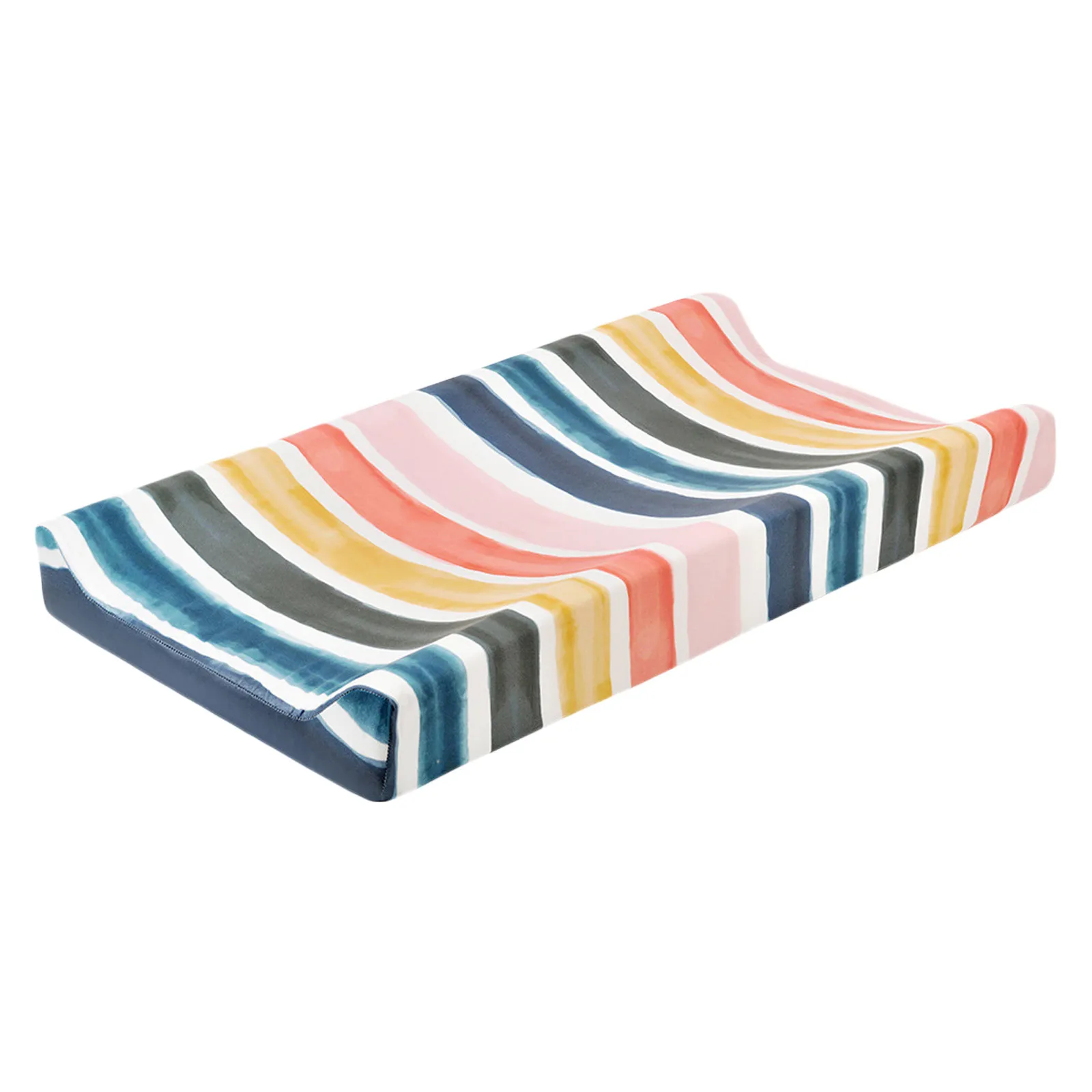 Removable Comfortable Changing Table Pad Cover Premium Blended Fabric Washable Reusable Diaper Changing Pad Sheet Elastic Fit