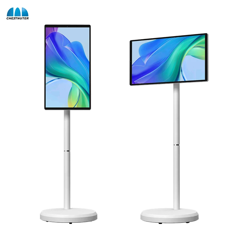 2026 Fashion Popular 21.5 Inch Battery-power Android 13 Lg Stand By Me Tv In-cell Touch Screen Gym Gaming Live Room Smart Tv