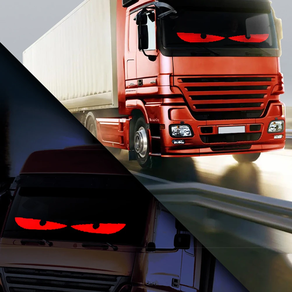 

LED Matrix Pixel Panel Night Light DIY Programmable LED Demon Eyes Flexible Display Screen Remote Control for Store/Bar/Trucks