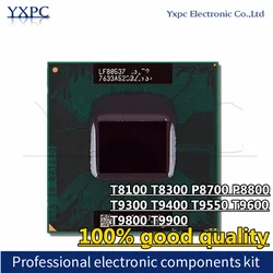 Procesador de CPU de doble rosca, enchufe PGA, T8100, T8300, P8700, P8800, T9300, T9400, T9550, T9600, T9800, T9900