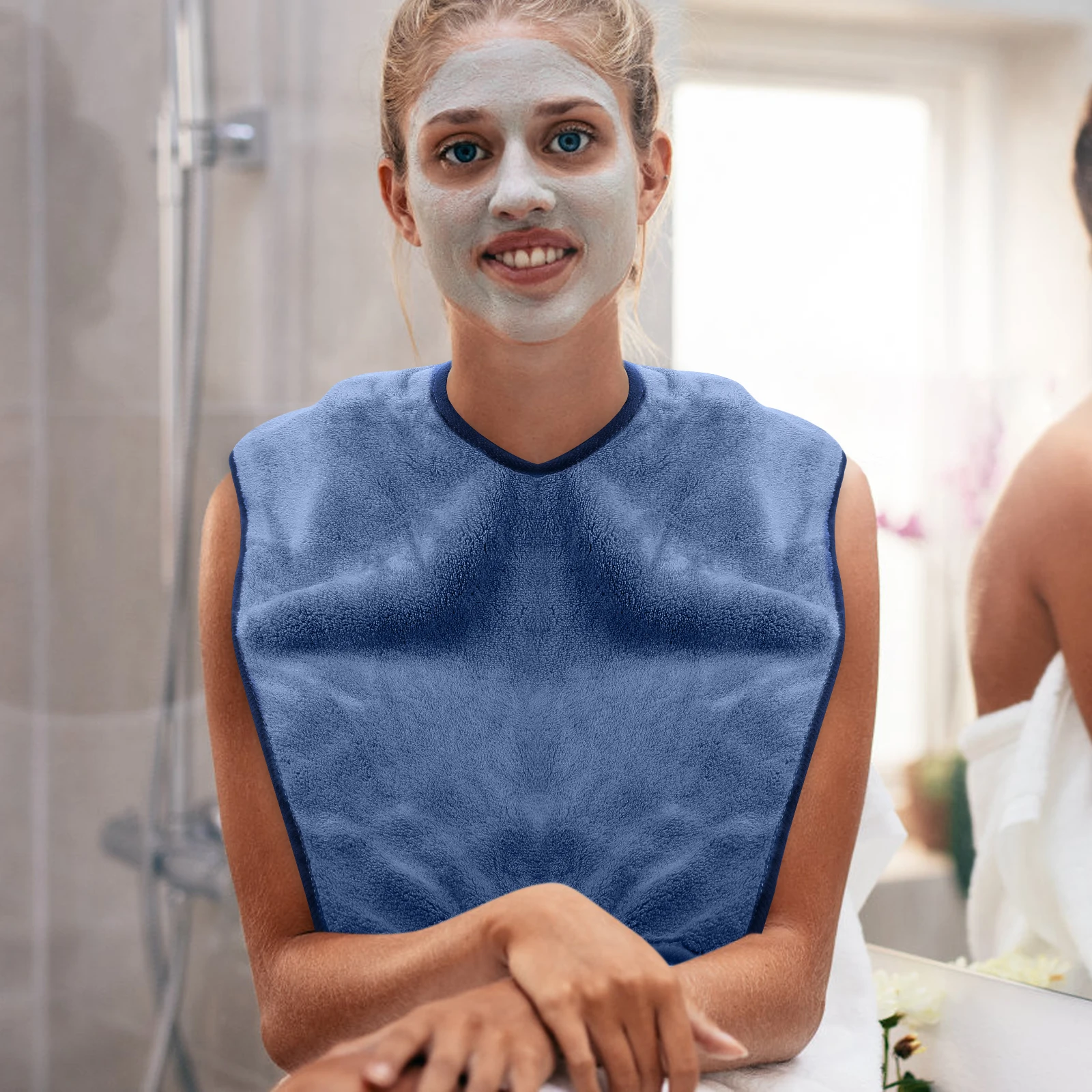 

Coral Fleece Fast Dry Hair Towel Turban for Beauty Salon Makeup Facials Lightweight Absorbent Hair Wrap Head Towels for Women