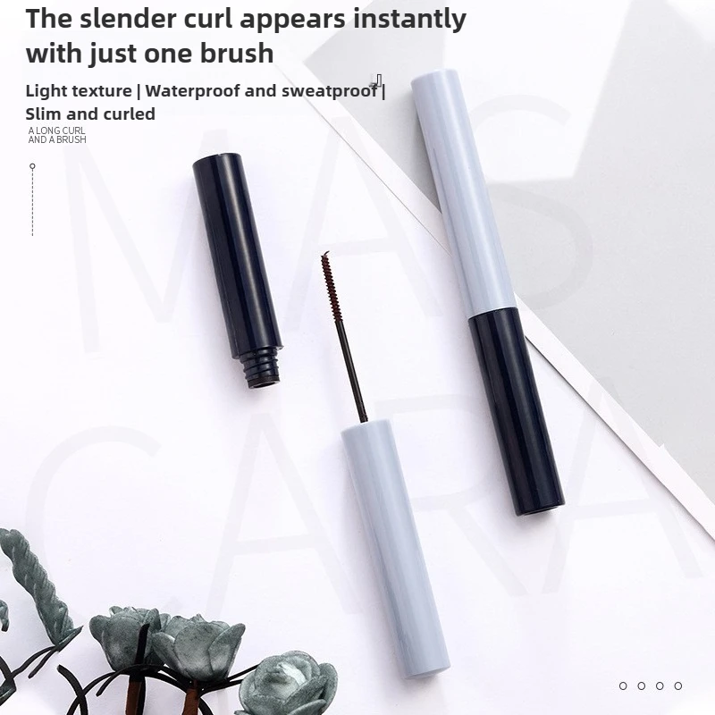 Mascara 4D imperméable noir – Long bouclage et allongement, anti-taches, résistant à la transpiration, certifié, maquillage pour les yeux pour tous les looks