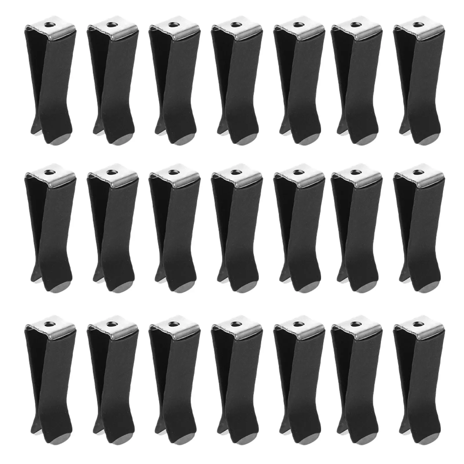 

100pcs Car Vent Clips Air Freshener Diffuser Outlet Clip For Cars Offices Home Compact Metal Design Scent Enhancer Aromatherapy