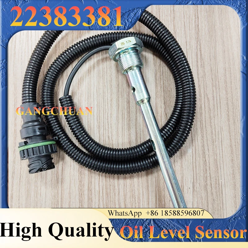 High Quality Engine Oil Level Sensor 22383381 for EC200B EC210B EC220D Excavator