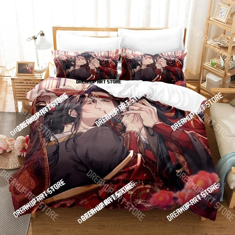 3D Print Mo Dao Zu Shi The Grandmaster of Demonic Cultivation Bedding Set Single Twin Full Queen King Size Bed Set Kids Bedroom