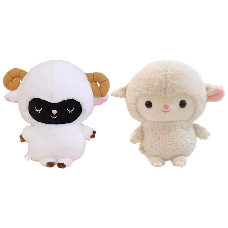 Sheep Plush Toys Soft And Cute Little Lamb Sleeping Appease Doll Stuffed Children Doll For Children Birthday Gifts Kaawai Toys