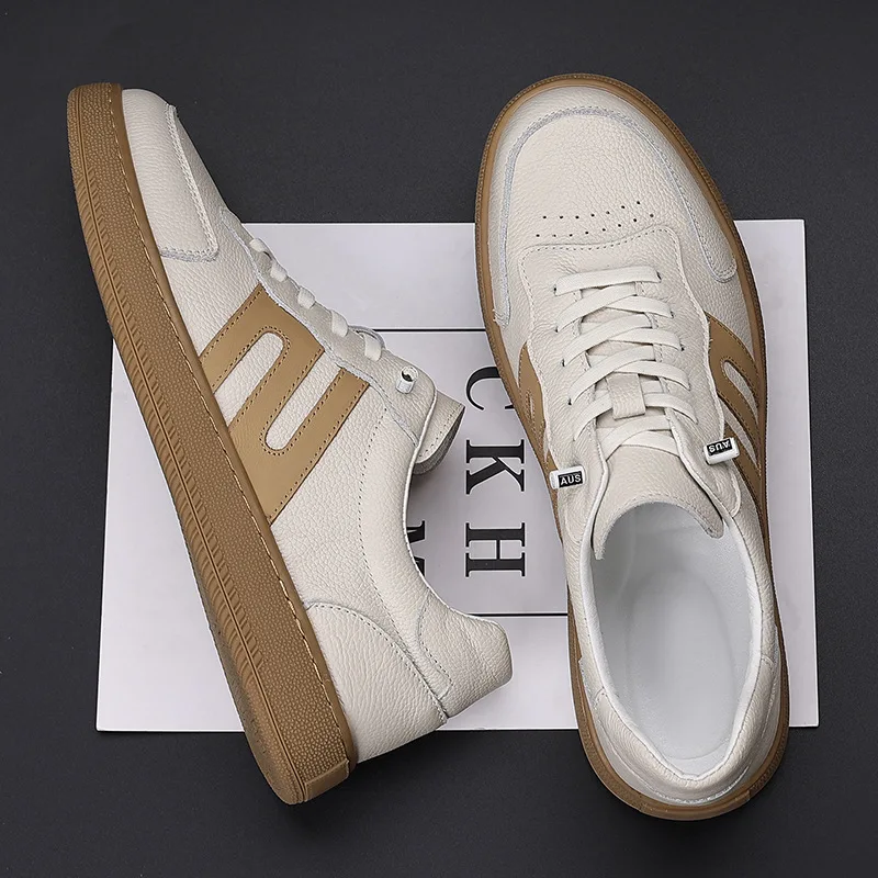 

Классическая строчка, корейская версия белых туфель, мужская трендовая универсальная мужская модная обувь, повседневные кроссовки Tenis Masculino