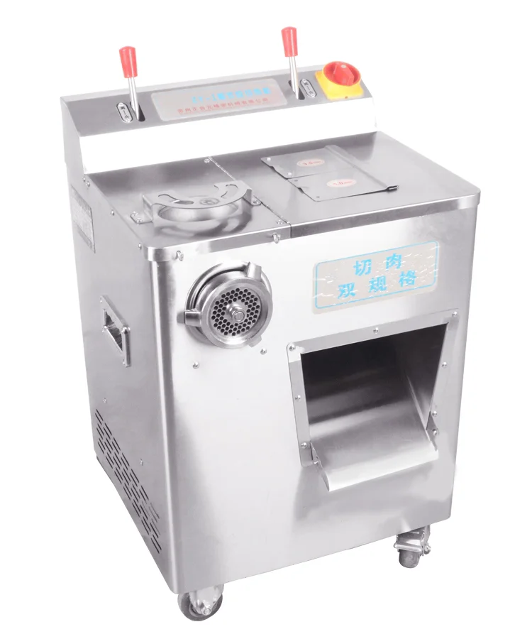 Multifunctional Meat Grinder Commercial Stainless Steel Meat Enema Slicing Meat Grinder ZY-1