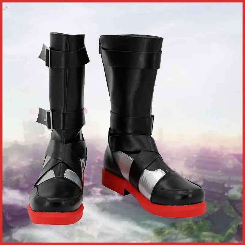 Newly arrived Cosplay Demri Shoes  Boots Customized Halloween Party Props In Large Sizes For Both Men And Women