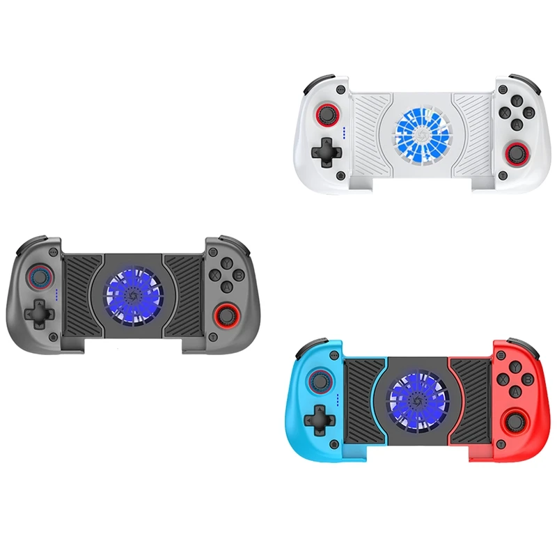 X3 Mobile Phone Gamepad With Cooling Fan Bluetooth Mobile Phone Gaming Controller Vibration For Android/Ios/Switch/PC