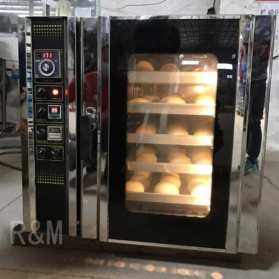 10 Tray Electric Convection Oven for Biscuit And Meat Low Price Industrial Hot Air Circulation Bakery Oven for Manufacturer Mach