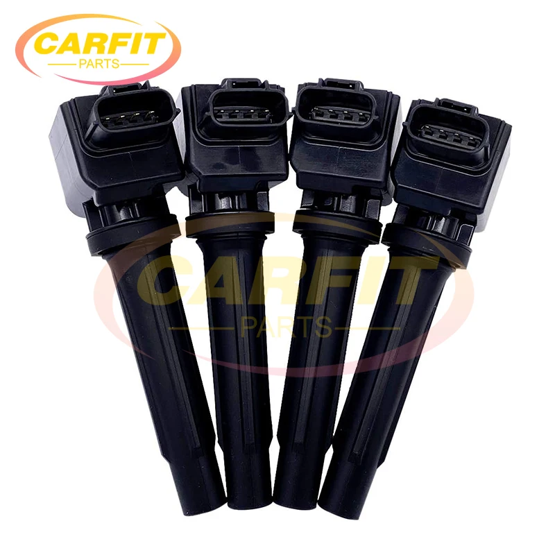 

4Pcs PE2018100A PE20-18-100A PE20-18-100 PE2018100 H6T61171 Ignition Coils For Mazda 3 6 CX-3 CX-5 CX-9 MX-5 Miata 2012-2020