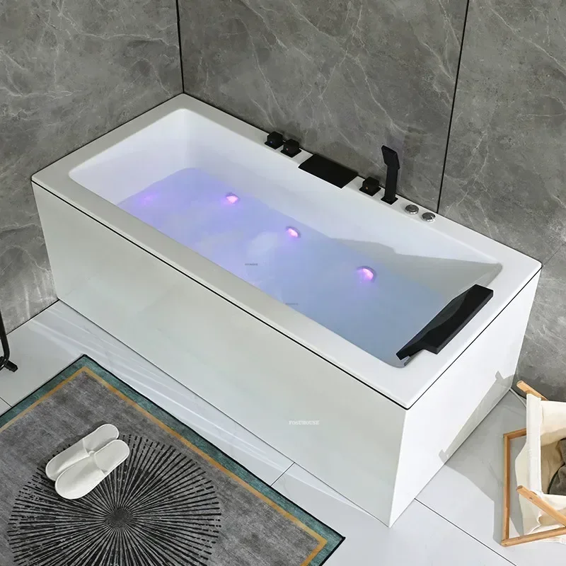 

Domestic Bathtub Bathroom Supplies Small Apartment Homester Constant Temperature Surf Acrylic Massage Bathtub Surf Jacuzzi l