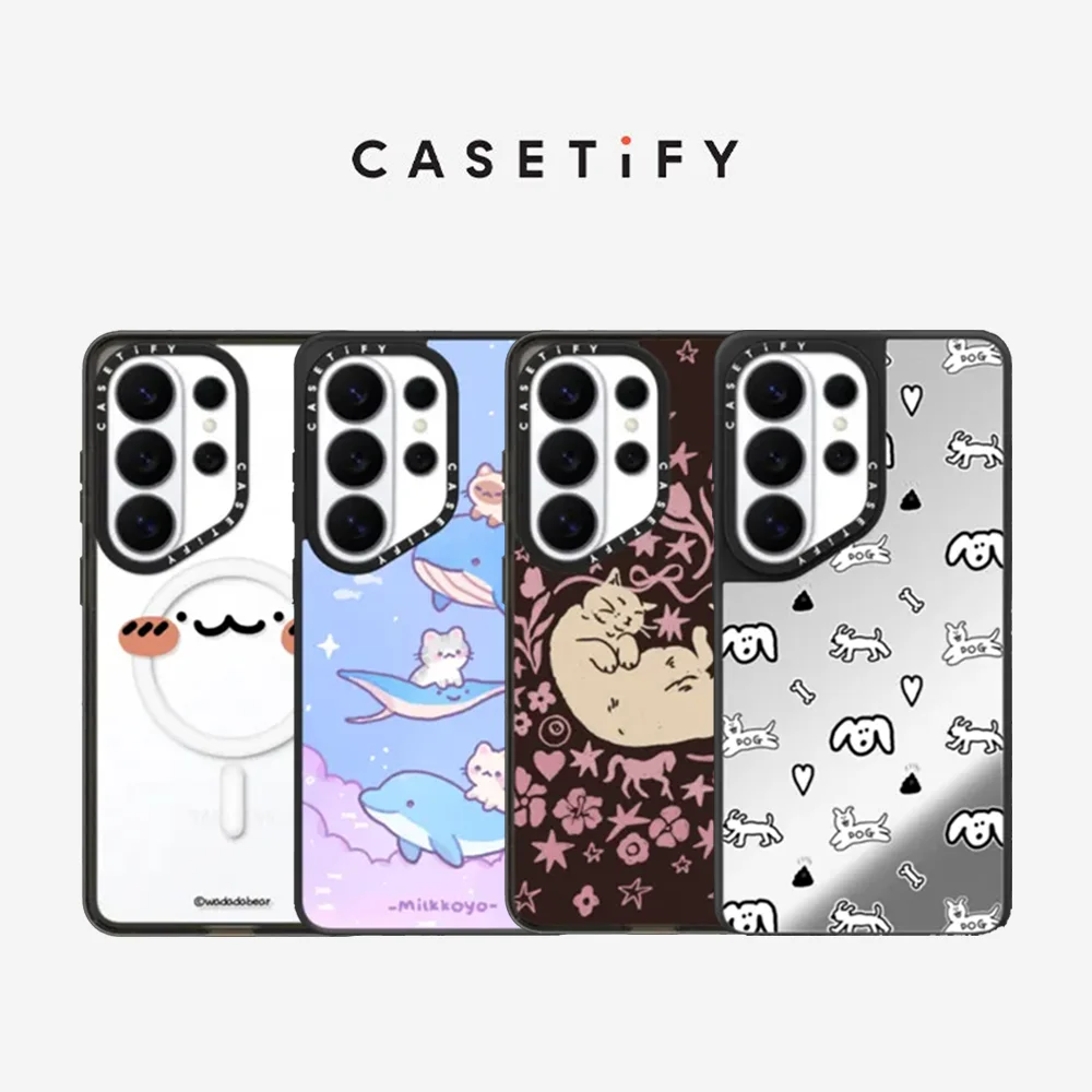 CASETiFY Wadada Bear Series Magnetic Drop-proof Case for Samsung Galaxy S23 S24 S25 S26+ Ultra Plus Protect Cover