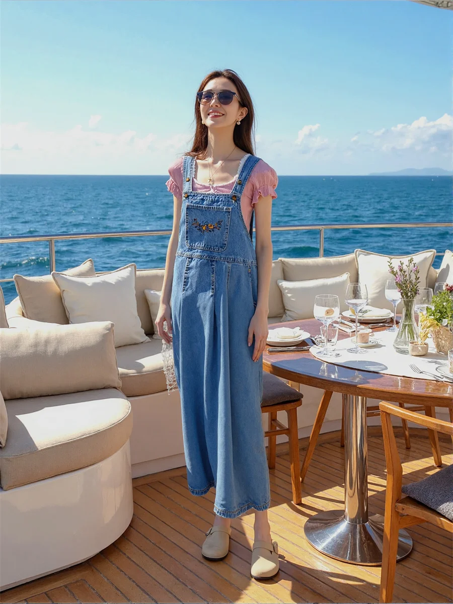 Vestido de mujer azul holgado corte Casual Oficina señora abertura lateral abertura alta dividida recorte agujeros huecos Sexy caliente