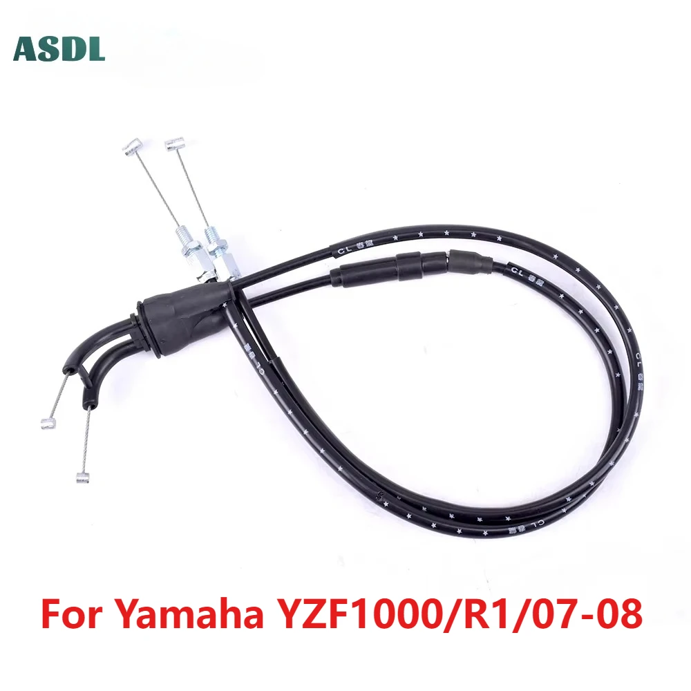 

Motorcycle Accessories Throttle Cable Wire Line for Yamaha YZF1000 R1 YZF 1000 YZF-R1 YZF R1 2007-2008 YZFR1 W WC XCB XCL XB XL