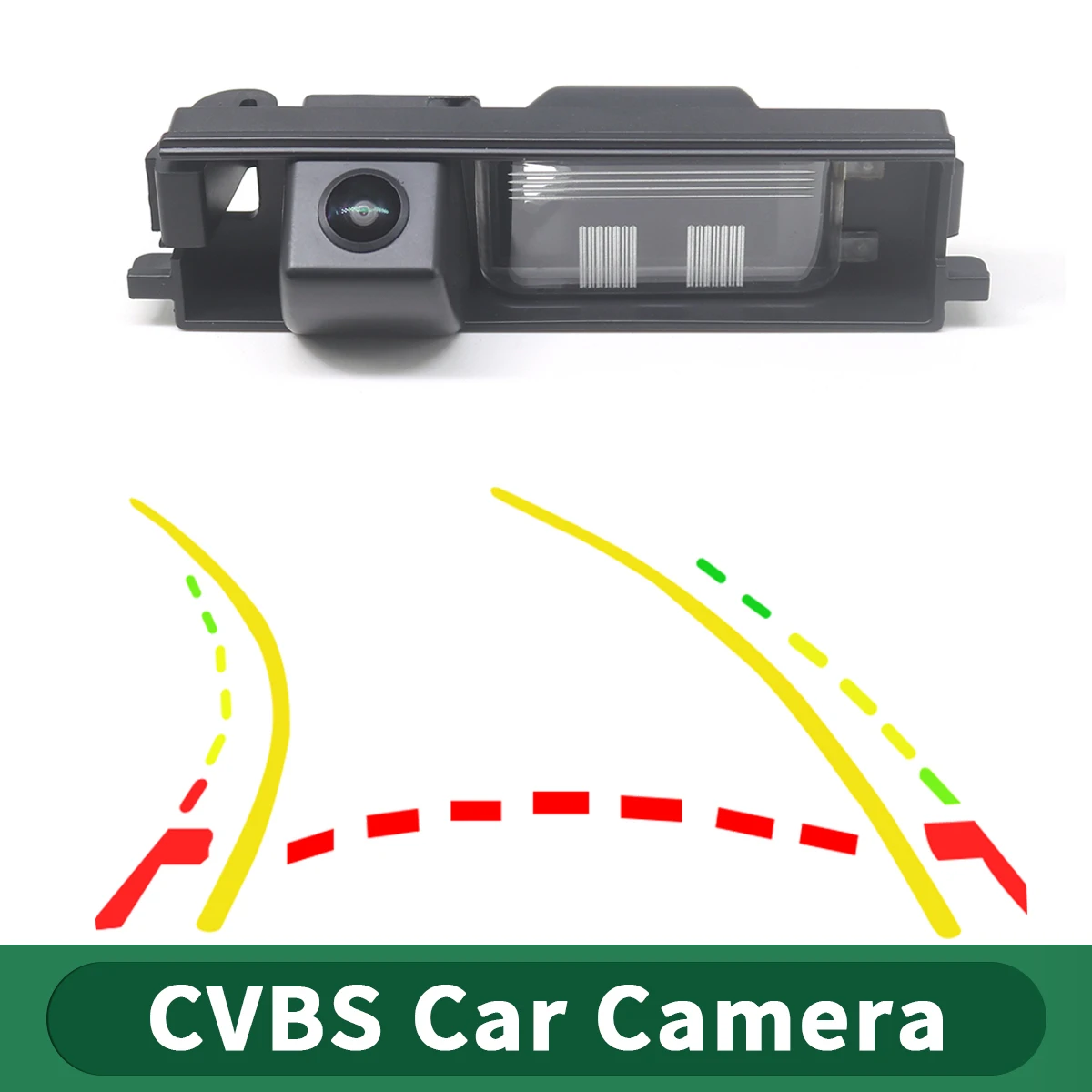 CVBS 170° Wide Angle Car License Plate Light Rear View Reverse Camera For Toyota RAV4 2006 2007 2008 2009 2010 2011 2012