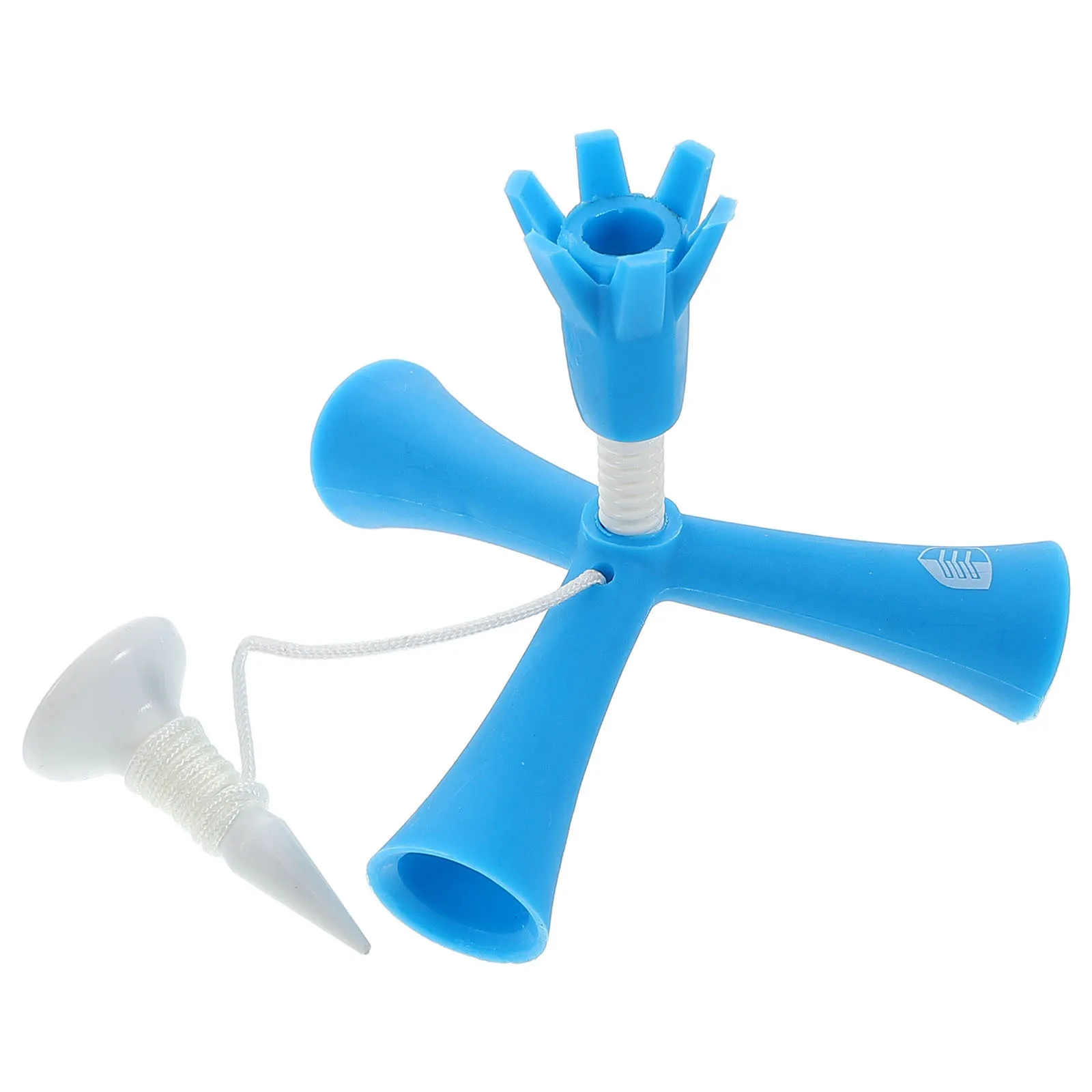 ارتفاع قابل للتعديل المحمولة جولف المحملة المضادة للطيران الكرة حامل مستقر ممارسة الغولف التدريب داخلي في الهواء الطلق الأزرق القيادة المدى المحملة #5