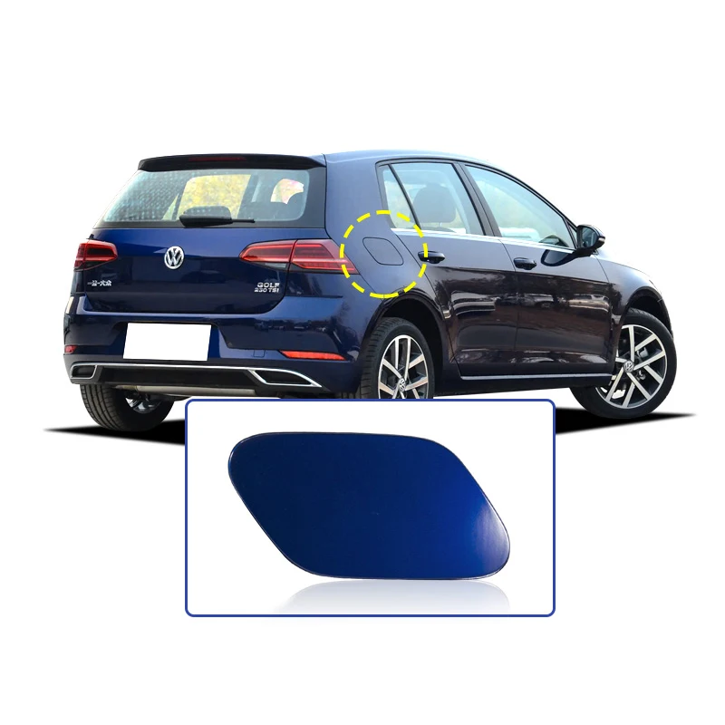 Fuel Gas Tank Filler Door Lid Cover Flap Cap For VW Golf 7 7.5 MK7