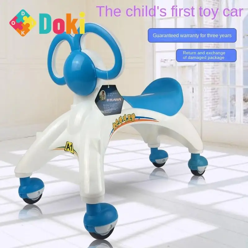 DokiToy-Roller Co84Twist Bike pour enfants, tout-petit, nouveau scooter, poussette pour enfants, une pièce pour mère et bébé, livraison directe