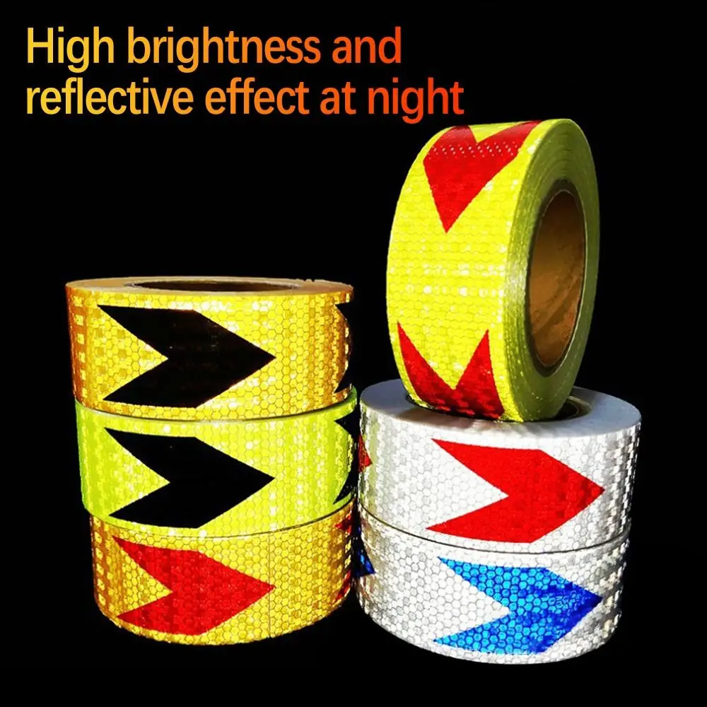 Motorcycle Reflective Film Warning Tapes Reflective Stickers Car Reflective Tape Warning Strip Safety Mar Car Reflector Sticker