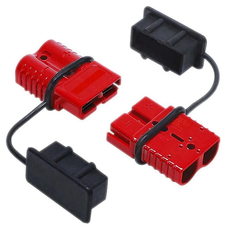 4Pcs Accessory Charging Practical Portable Connecting 50A 600V Pair Plug Battery Trailer Durable Quick Connector Kit