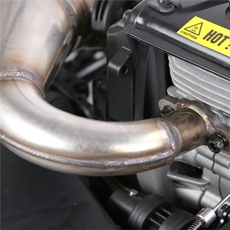 B05C-Upgraded Performance Exhaust System Pipe For Rovan F5/RF5 T5 1/5 Scale RC Car Parts