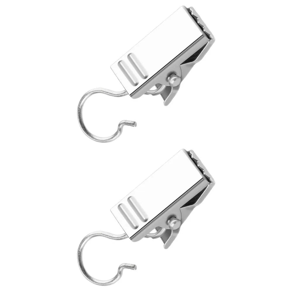 Awning Fasteners Drapery Rod Hooks Garden Lighting 9*1.8cm L X W Hooks For Outdoor Decor Decorative Hooks Easy To Handle