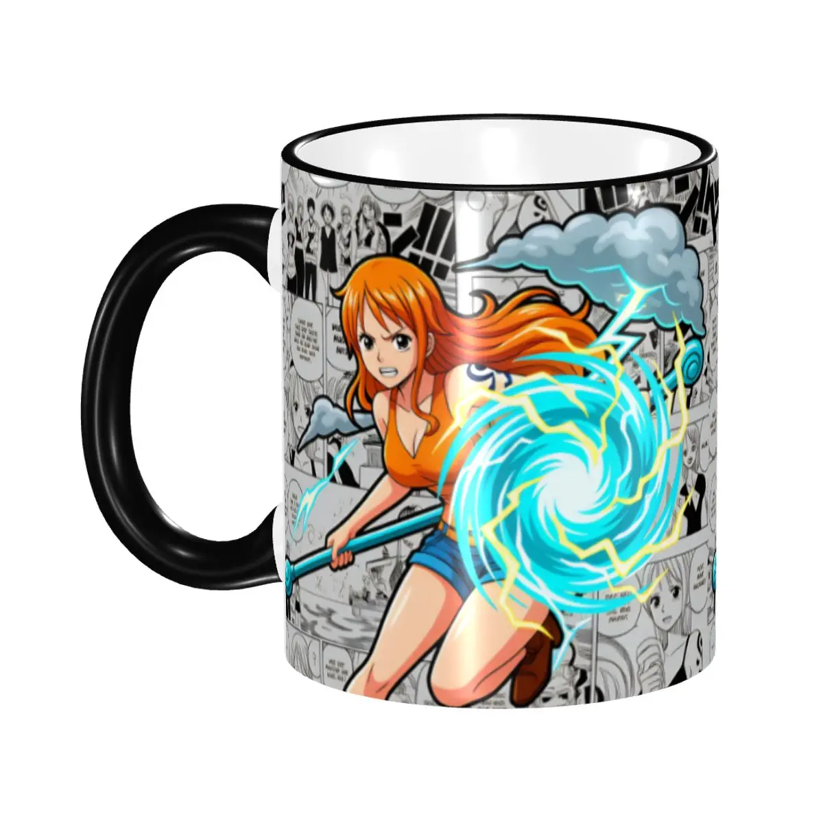 

Custom One P-Pieces Namis Coffee Mugs DIY Anime Classic Manga Movie Ceramic Tea Milk Mug Cup