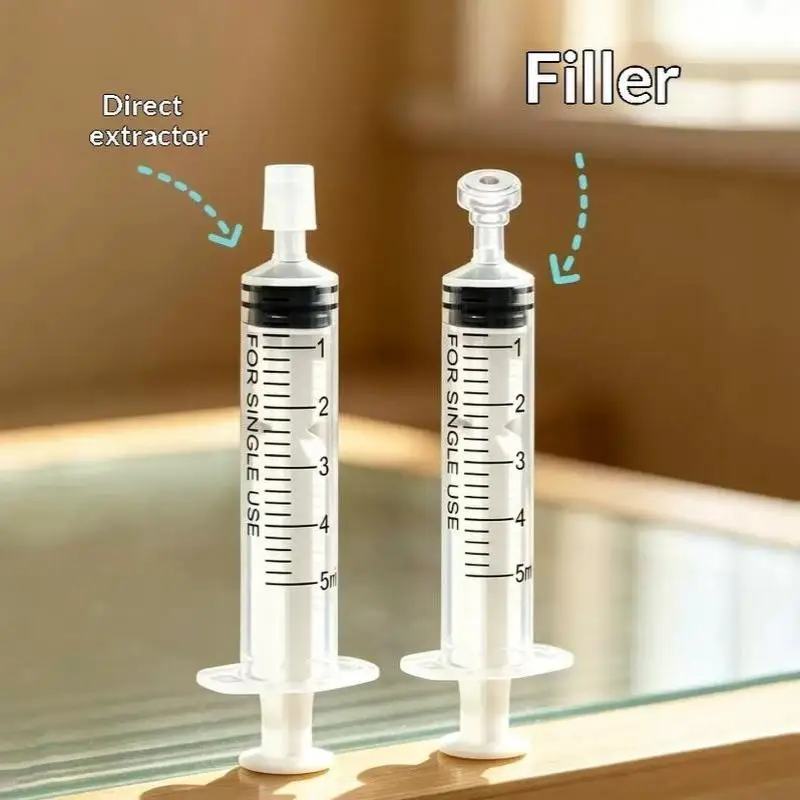 *Perfume Refill Syringe Durable Material Clear Scale Leakproof Interface Portable Reusable Transfer Tool For Travel Daily Use