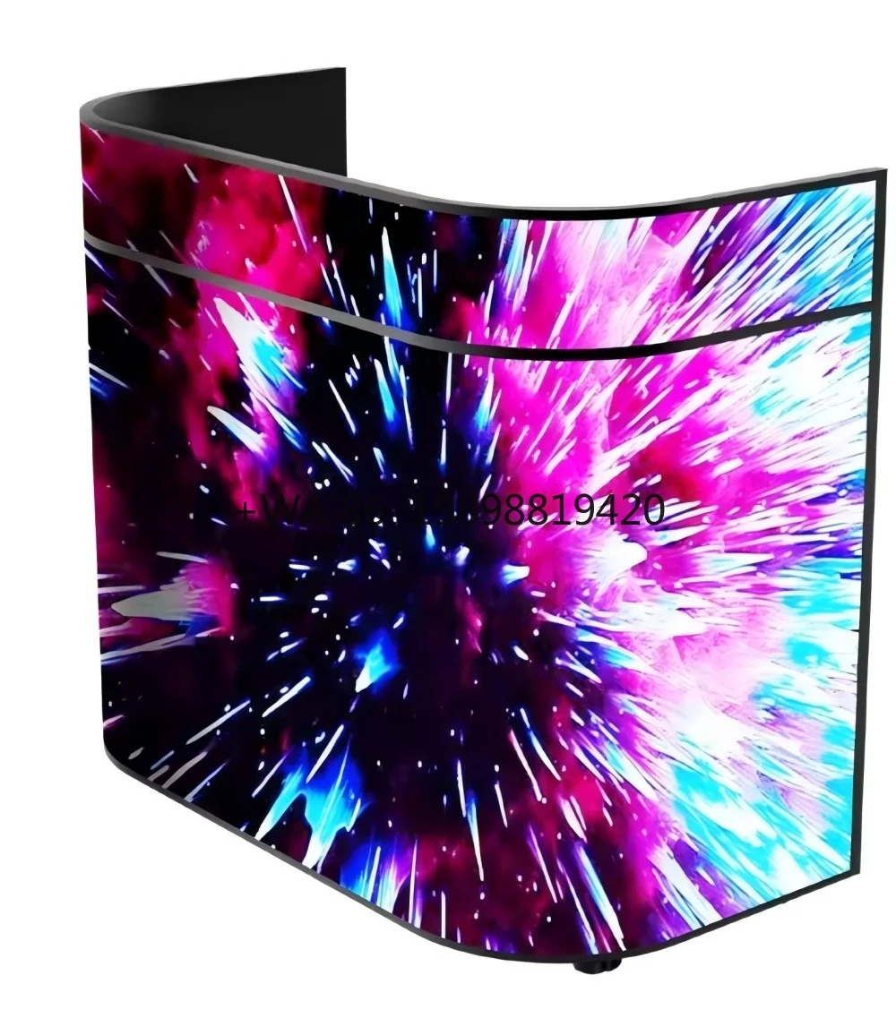 DJ Booth Bar Table KTV LED Display Indoor Manufacture LED Wall Display Video Wall