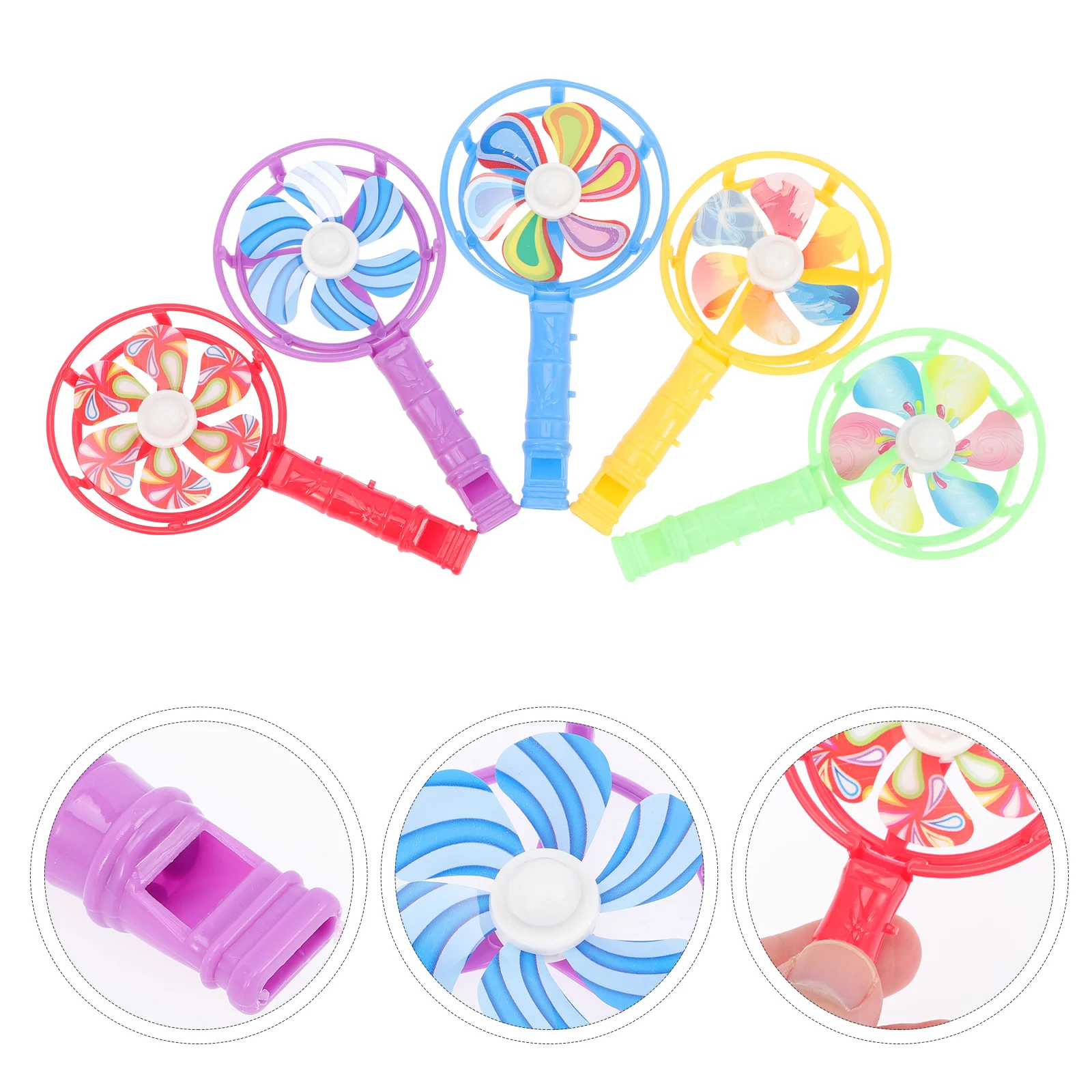 

30 Pcs Whistle Windmill Cartoon Toy Plaything Baby Educational Toys Party Props