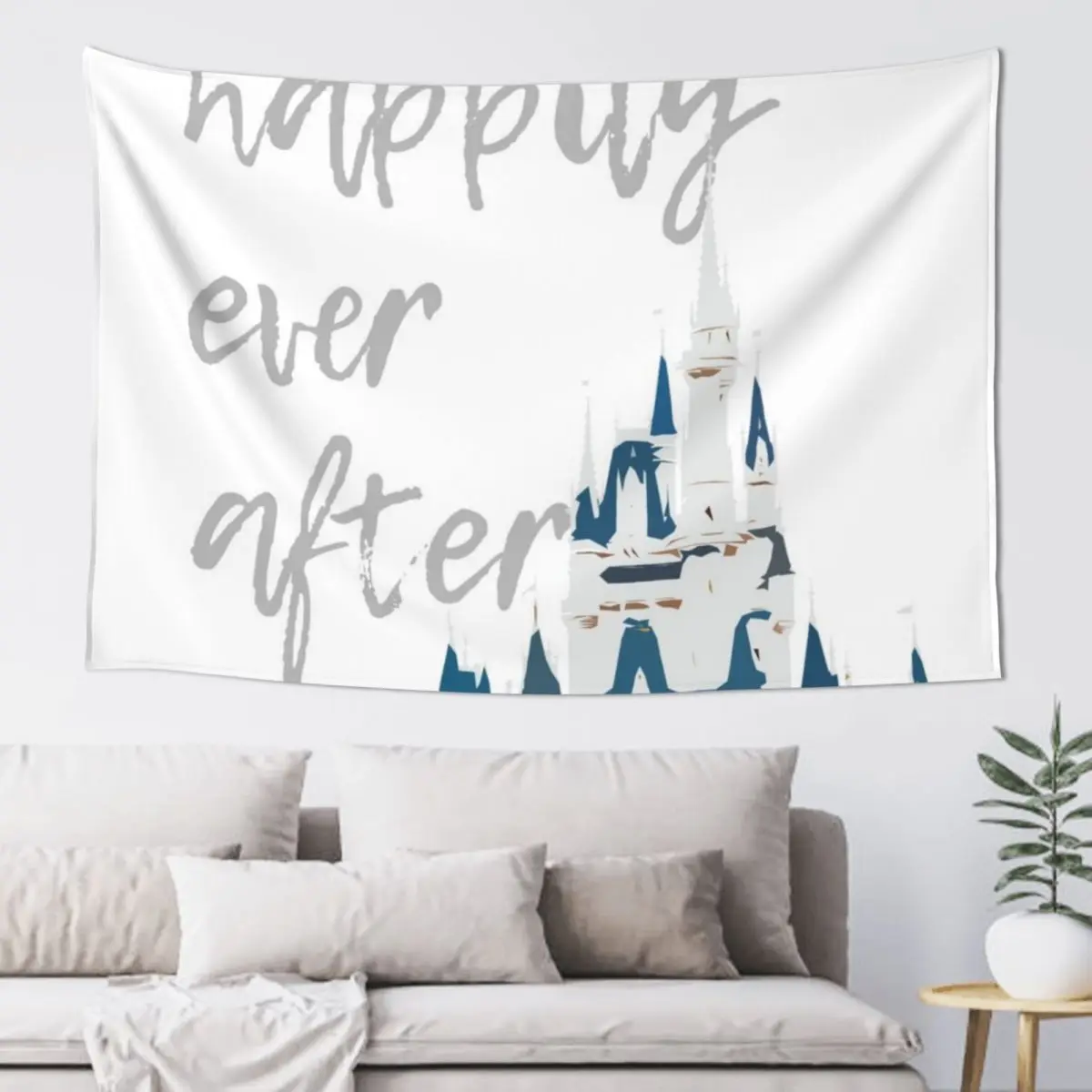 

Happily Ever After Tapestry Wall Art Home Decor Aesthetic Wall Hanging Decor Tapestry