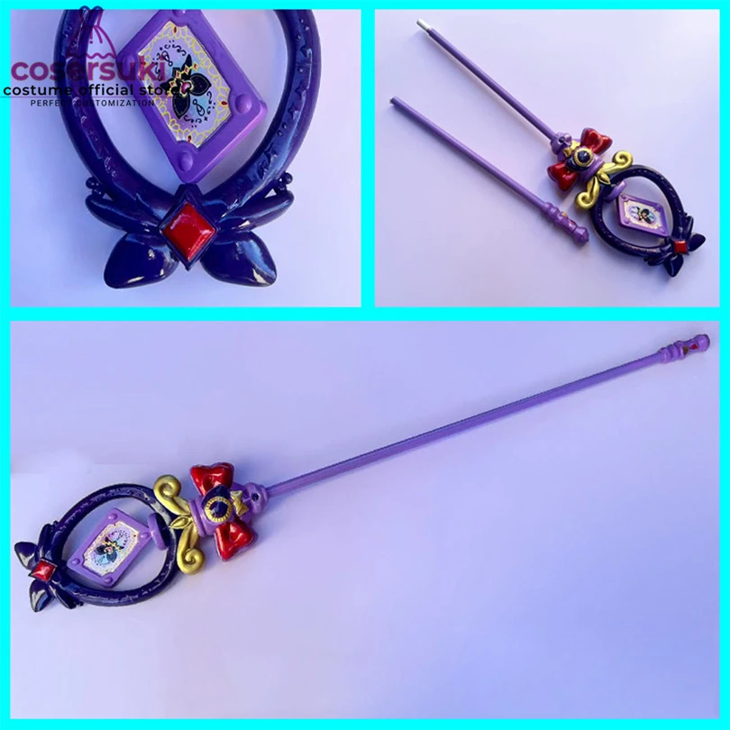Star Detective Precure Luluka Moria Ruruka Cure Arcana Shadow Magic Wand Staff Cosplay Prop