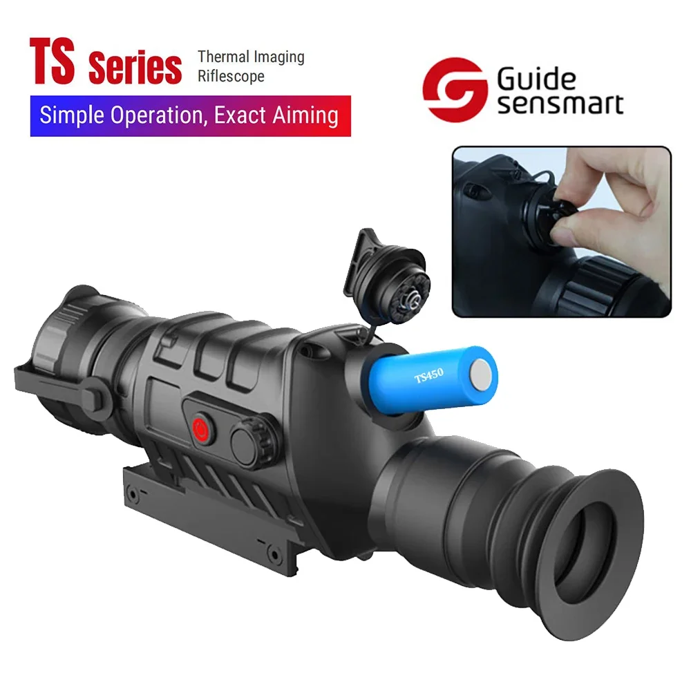 TS425 TS435 TS450 Thermal Monocular Imager Camera Thermal Scope for Hunting Wild Animal Observation Infrared Telescope