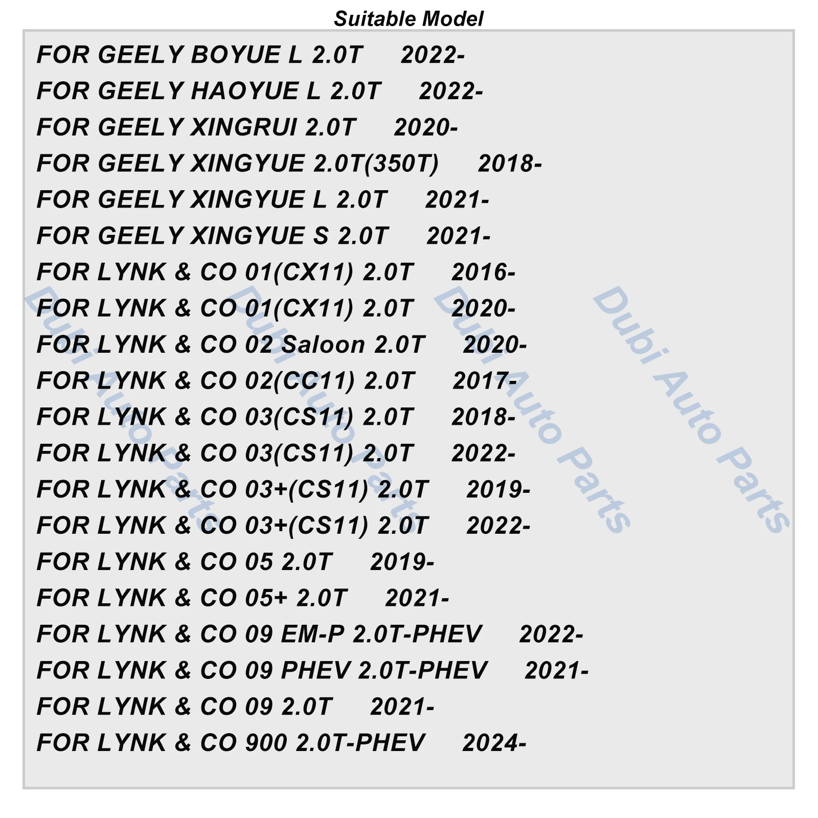 Ignition Coil For GEELY BOYUE HAOYUE L 2.0T 2022- XINGRUI XINGYUE LYNK & CO 01 02 03 03+ 05 05+ 09 900 8889786957 JLH-4G20TDB