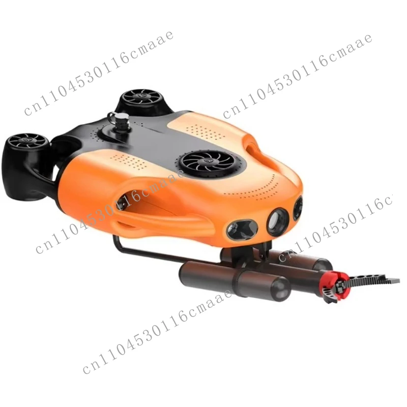 Underwater drone with grab arm 4K camera remote control underwater robot 9000mAh -10~ 40 ° C 100m 1.5m/s