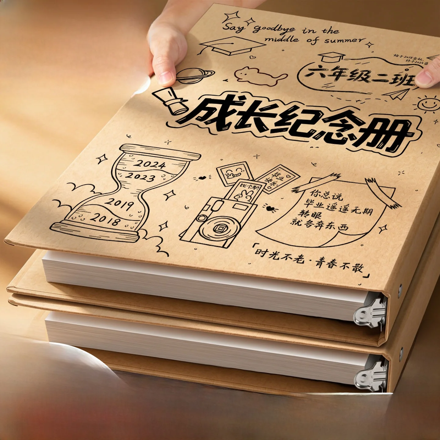album-dei-ricordi-per-la-laurea-manuale-di-crescita-per-il-sexto-anno-album-fai-da-te-con-fogli-staccabili-registro-di-crescita-per-studenti-delle-scuole-elementari-k1