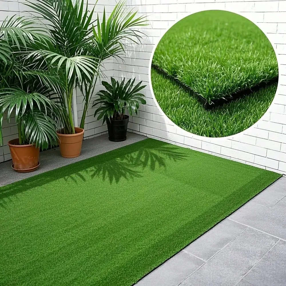 

Density High Quality Artificial Grass Mat, Approx. 20x80 Inches Durable ial, Suitable For YearRound Green Ground Cover, Gr