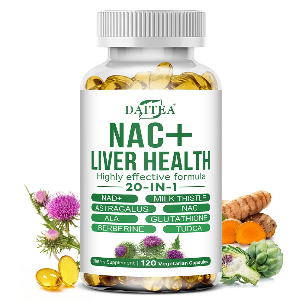 Milk Thistle,  Liver Supplement & Cleanse Support for Helping To Maintain Healthy Liver Function - 120 Vegan Capsules