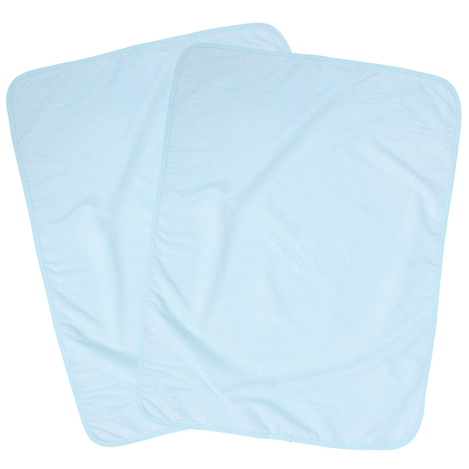

2Pcs Urinary Incontinence Diaper Pads for Adults Breathable Washable Reusable Absorbent Bed Pads for Elderly Night Protection