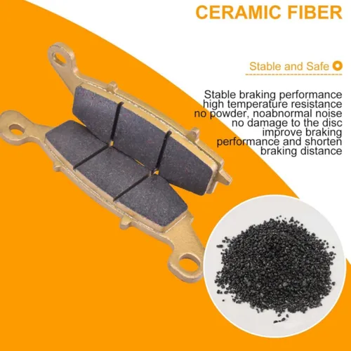 Imagen 2 del producto Pastillas de freno delanteras y traseras para Suzuki 650 DL650 Vstrom 2004-2020 DL1000 1000 Vstrom 2002-2010 SV650 SV 650 2003-2015 GSR750 2011-2015