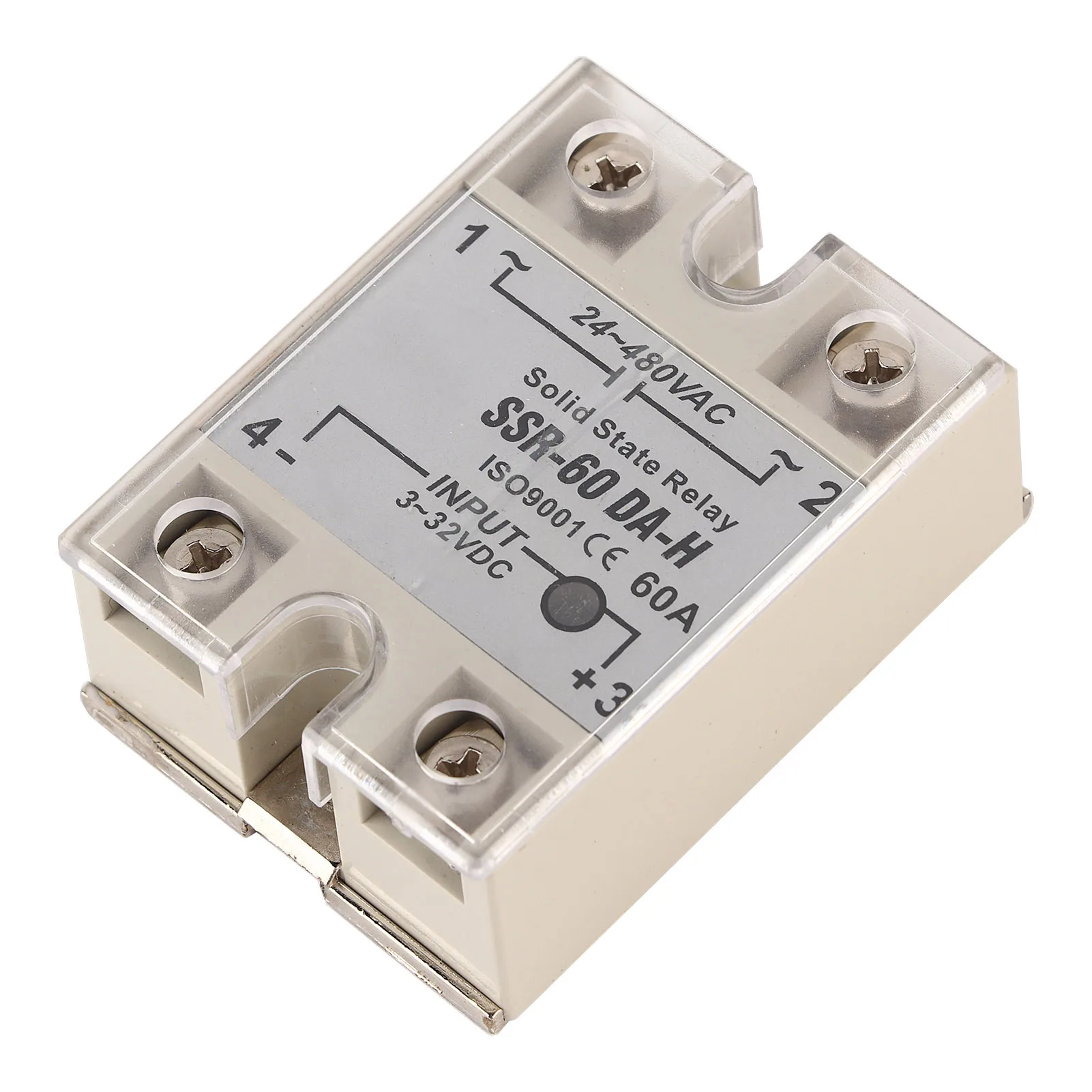 مرحل حالة مرحل AC SSR -AC SSR مع جودة عالية غير متصلة SSR-60A--H SSR-60A--H مرحل الحالة SSR