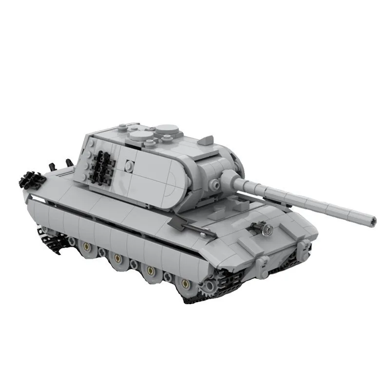 Military Heavy Tank Panzer LMV Type 2 Building Blocks German WW2 Soldier Police Army Weapons Bricks Kids Toy Gifts for Adults