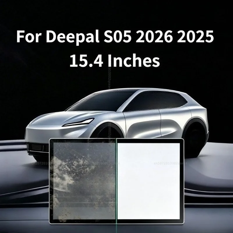 Mattes Panzerglas für Deepal S05 2026 2025 Schutzfolie GPS-Navigation 15,4 Zoll Bildschirm Kratzfestes Auto-Zubehör – Detail 1